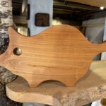 Planche à découper en bois de merisier massif